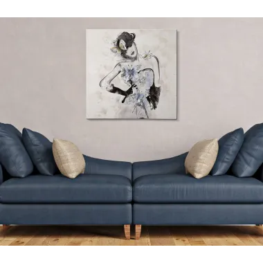DIPINTO WOMAN -B- 80 2,8 80 cm